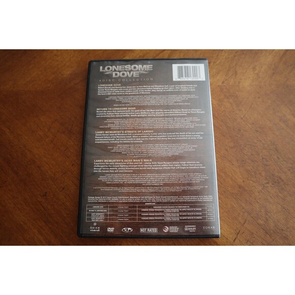 Lonesome Dove 4 Disc Collection DVD Return To, Streets Of Laredo Dead Man's Walk - Picture 2 of 10